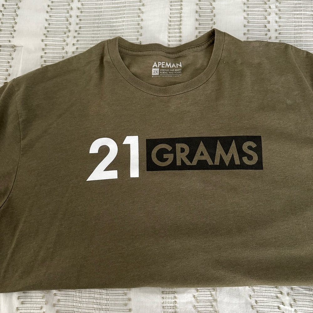Apeman Olive Green Graphic T-Shirt